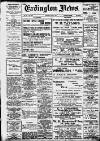 Erdington News Saturday 22 April 1911 Page 1