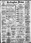 Erdington News Saturday 06 May 1911 Page 1