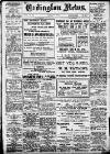 Erdington News Saturday 22 July 1911 Page 1