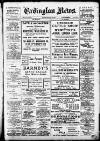 Erdington News Saturday 30 November 1912 Page 1