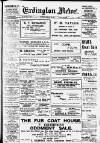Erdington News Saturday 26 February 1916 Page 1