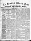 Blandford Weekly News Saturday 14 August 1886 Page 1