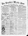 Blandford Weekly News Saturday 23 October 1886 Page 1