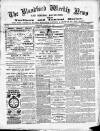 Blandford Weekly News Saturday 30 October 1886 Page 1