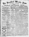 Blandford Weekly News Saturday 01 January 1887 Page 1