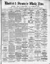Blandford Weekly News Saturday 08 December 1888 Page 1
