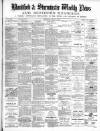 Blandford Weekly News Saturday 01 June 1889 Page 1