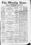 Blandford Weekly News Thursday 25 December 1890 Page 1
