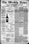 Blandford Weekly News Thursday 12 February 1891 Page 1