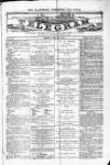 Blandford and Wimborne Telegram Friday 22 May 1874 Page 1
