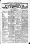 Blandford and Wimborne Telegram Friday 18 September 1874 Page 1