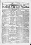Blandford and Wimborne Telegram Friday 09 October 1874 Page 1