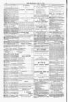 Blandford and Wimborne Telegram Friday 18 July 1879 Page 12