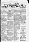 Blandford and Wimborne Telegram Friday 04 April 1884 Page 1