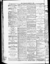 Blandford and Wimborne Telegram Friday 29 January 1886 Page 16