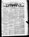 Blandford and Wimborne Telegram Friday 05 February 1886 Page 1