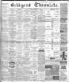 Bridgend Chronicle, Cowbridge, Llantrisant, and Maesteg Advertiser Friday 21 November 1884 Page 1