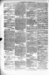 Bridport, Beaminster, and Lyme Regis Telegram Friday 08 November 1878 Page 12