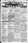 Bridport, Beaminster, and Lyme Regis Telegram Friday 14 October 1881 Page 1