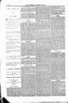 Bridport, Beaminster, and Lyme Regis Telegram Friday 19 January 1883 Page 12