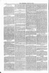 Bridport, Beaminster, and Lyme Regis Telegram Friday 29 August 1884 Page 6