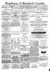 Brighouse & Rastrick Gazette Saturday 19 January 1889 Page 1