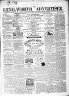 Kenilworth Advertiser Thursday 26 October 1871 Page 1