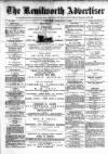 Kenilworth Advertiser Saturday 01 February 1879 Page 1