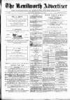 Kenilworth Advertiser Saturday 13 September 1879 Page 1