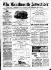 Kenilworth Advertiser Saturday 18 November 1882 Page 1