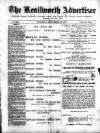 Kenilworth Advertiser Saturday 29 September 1883 Page 1