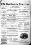Kenilworth Advertiser Saturday 14 February 1885 Page 1