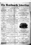 Kenilworth Advertiser Saturday 28 February 1885 Page 1