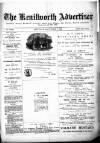 Kenilworth Advertiser Saturday 26 September 1885 Page 1