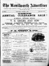 Kenilworth Advertiser Saturday 06 March 1886 Page 1