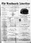 Kenilworth Advertiser Saturday 09 October 1886 Page 1