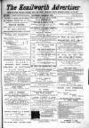 Kenilworth Advertiser Saturday 30 March 1889 Page 1