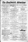 Kenilworth Advertiser Saturday 01 February 1890 Page 1
