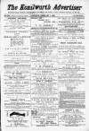 Kenilworth Advertiser Saturday 08 February 1890 Page 1