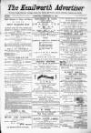 Kenilworth Advertiser Saturday 15 February 1890 Page 1
