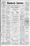 Kenilworth Advertiser Saturday 11 March 1916 Page 1