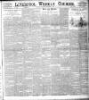 Liverpool Weekly Courier Saturday 09 November 1895 Page 1