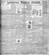 Liverpool Weekly Courier Saturday 28 May 1898 Page 1