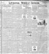 Liverpool Weekly Courier Saturday 19 October 1901 Page 1