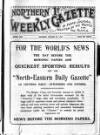 Northern Weekly Gazette Saturday 29 October 1910 Page 1