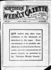 Northern Weekly Gazette Saturday 11 February 1911 Page 1