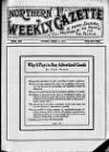 Northern Weekly Gazette Saturday 11 March 1911 Page 1