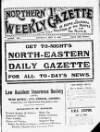 Northern Weekly Gazette Saturday 13 May 1916 Page 1