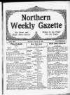 Northern Weekly Gazette Saturday 12 January 1918 Page 1
