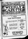 Northern Weekly Gazette Saturday 03 December 1921 Page 1